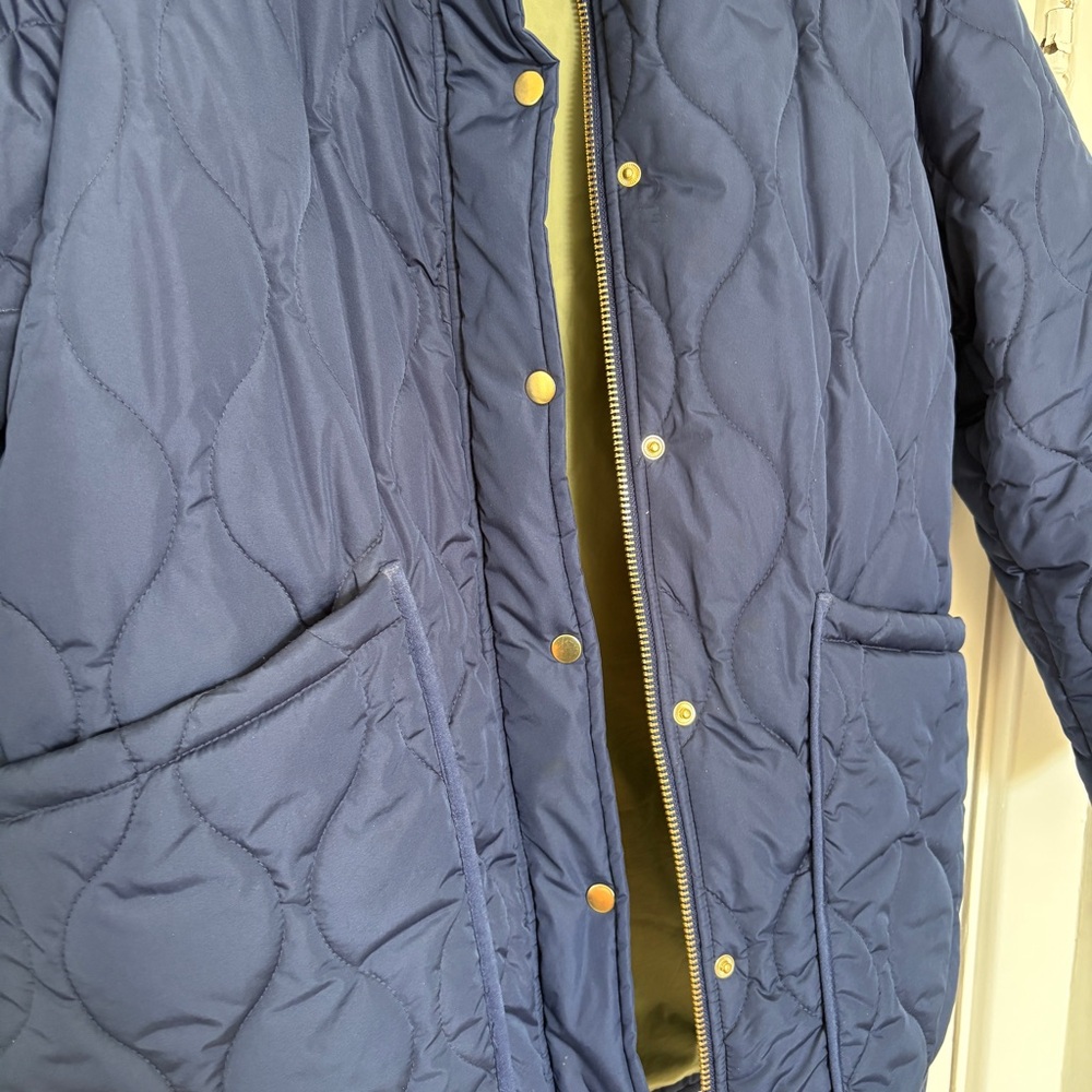 J. Crew Womens Quilted Cocoon
Puffer Coat - Picture 8 of 16